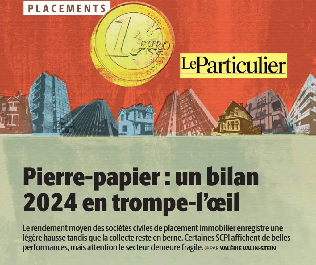 Article du magazine Le Particulier citant Edouard Binet sur la pierre-papier